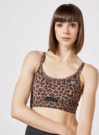 Dri-FIT Indy Light Support Sports Bra Brown 