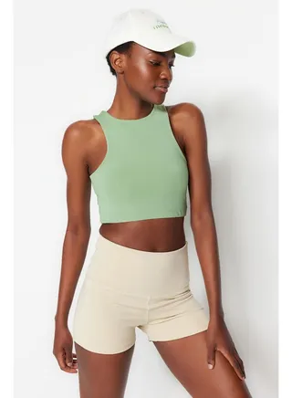 Woman Sports Bra Sea Green 