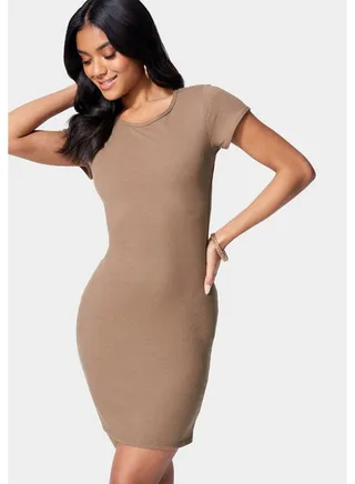 OPEN BACK MINI DRESS 