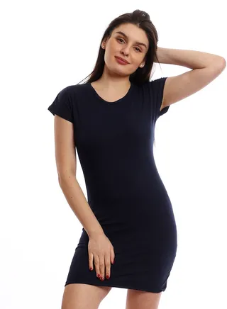 Dress Cotton Short Sleves 