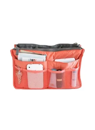 Storage Organizer Bag Orange/Grey 