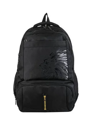 Student Outdoor Waterproof Backpack Black 