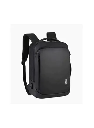 Mega Backpack for Business And Travel And Laptop 15.6 inch_Black 