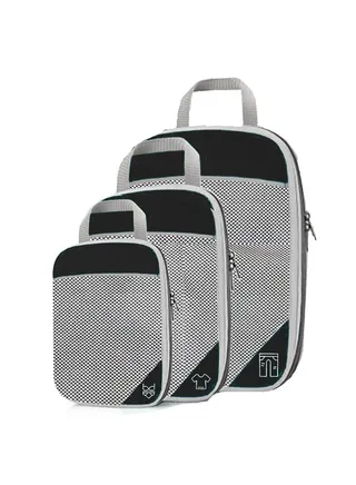 3PCS Compression Packaging Cube Travel Storage Set 