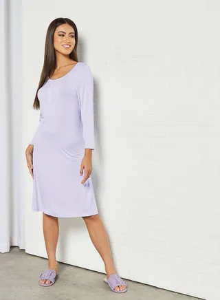 Casual Dress Blue 
