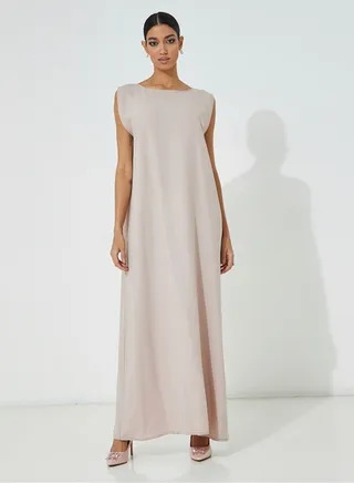 Beige Dress 