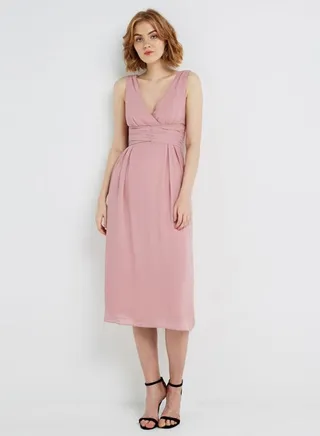 Elois Midi Dress Rose 
