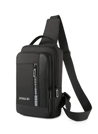 Water Proof Cross Bag - Black 