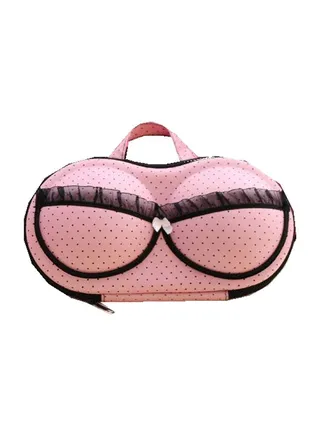 Travel Organizer For Under Garments Pink/Black 