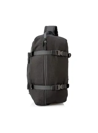 OZUKO 9338 Waterproof Leather Crossbody Bag For Travel - Black 