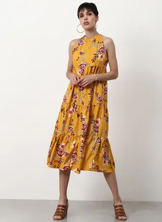 Regular Fit Casual Dress Multicolour 