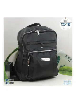 Waterproof backpack, high quality material, size 25*33, black color 