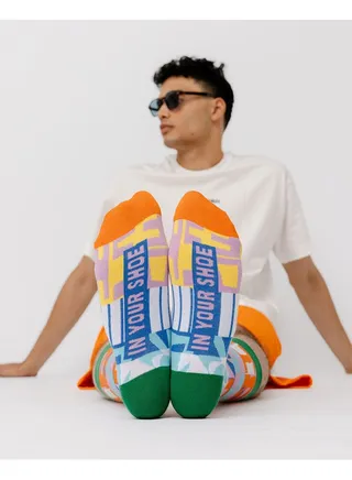 IYS Smiley Neck Socks 