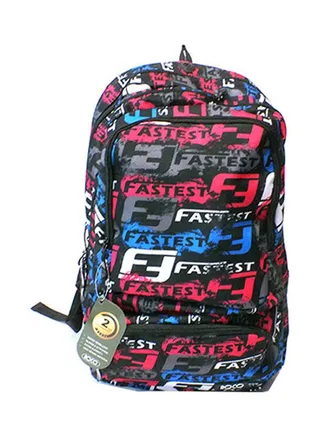 School Bag +Pencil Case No.C469 Multicolour 