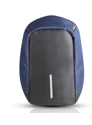 SHARE THIS PRODUCT   Fashion Pyramid Anti-theft Travel Laptop Backpack With USB Charging Port -navy 