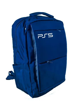 Backpacks Bag For PlayStation 5 Travel Case Blue 
