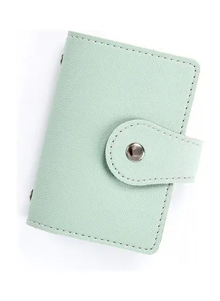 Blue 24 Credit Card Bag Green 