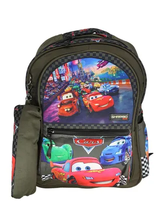School backpack model 16 Cars 