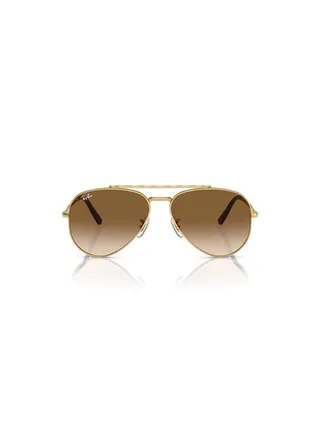 Men's Full Rim Round Sunglasses 0RB3625 58 001/51 