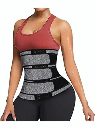 Women's Waist Trainer Weight Loss Belt Waist Cincher Corset Slimming Body Shaper Sports Girdle Shapewear 