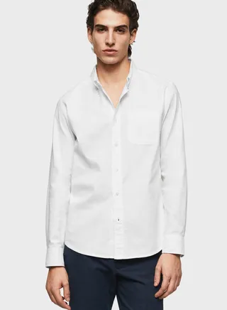 Button Down Regular Fit Shirt 