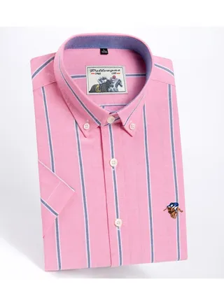 New Checkered Short Sleeved Shirt 
