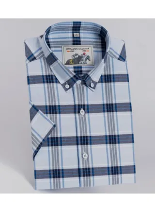 New Checkered Short Sleeved Shirt 