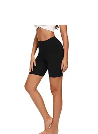 Seamless Yoga Riding Pants Black 