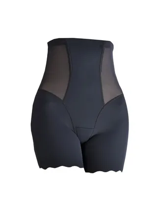 Ice Silk Cool High Waist Pants Black L 