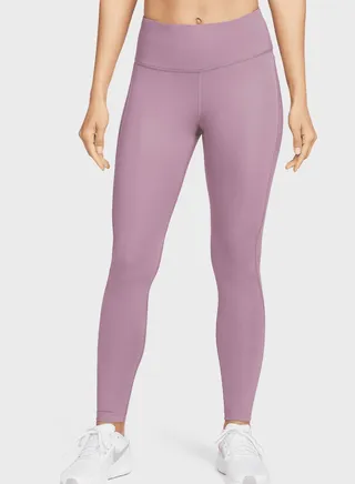 Mid-Rise Crop Running Tights 