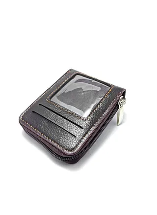 Leather wallet and cards holder for men 