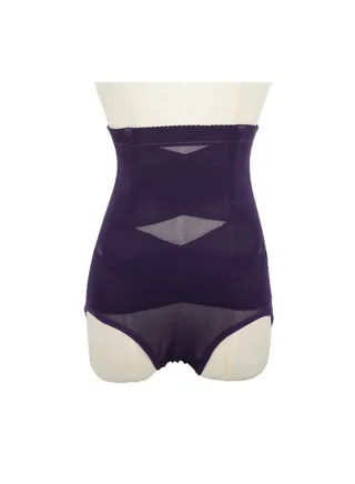 High Waist Seamless Underwear Purple 