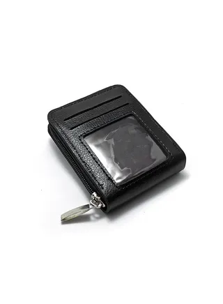 Leather wallet and cards holder for men 