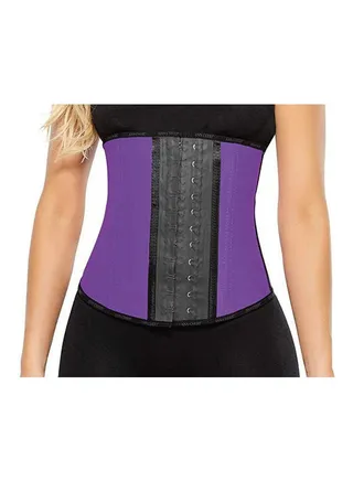 Waist Training Girdle Purple/Black 