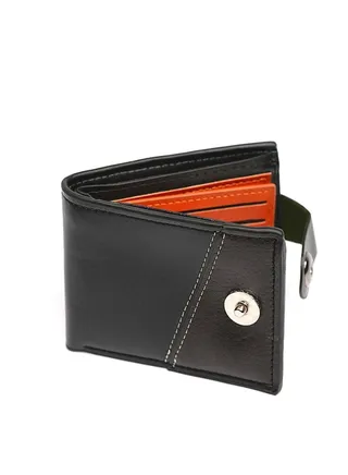 Two Tone Basic Wallet For Men 