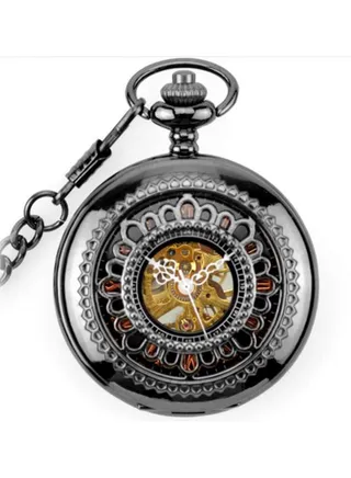 Analog Roman Number Pendant Pocket Watch PW-JX-63 