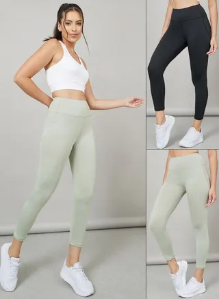 Pack of 2 - Core Active Capris 