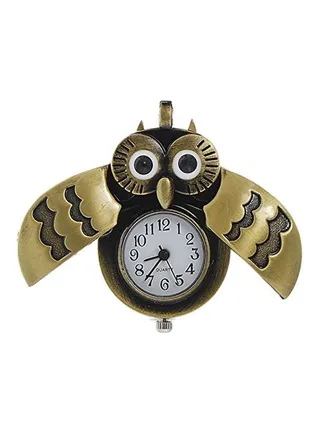 Cute Owl PU Analog Pocket Watch 2k2222k01 