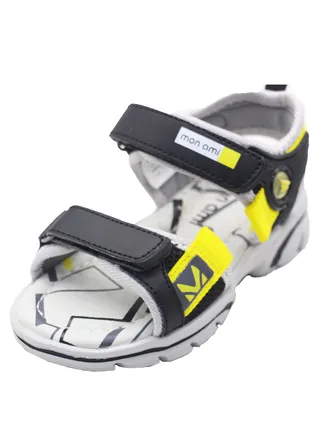 Mon Ami Boys and Kids Sandals | Soft Bottom, Velcro Strap Children Sports Sandals Unisex - Summer Baby Boy Sandals for Beach, Outdoor & Seaside | Casual Sandals for Toddler Girls, Boys & Kids 