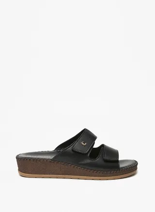 Women's Solid Slip-On Sandals 