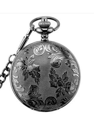Analog Roman Number Pendant Pocket Watch PCWZ25 