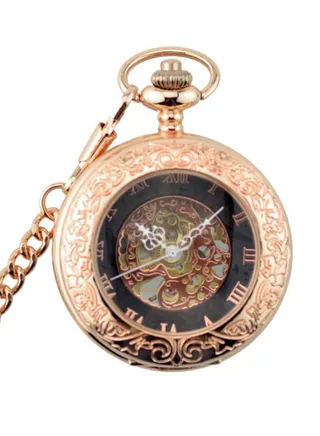 Analog Roman Number Pendant Pocket Watch PW-JX-78 