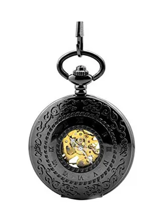 Analog Roman Number Pendant Pocket Watch PC552HJ 