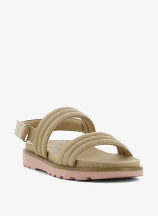Women's Sandals with Hook and Loop Closure