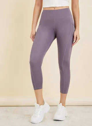 Contour Stitch & Pocket Detail 7/8 Leggings 