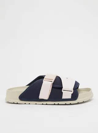 Lennon Chill Flat Sandals Navy 