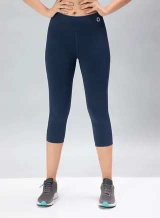 Logo Print 3/4 Length Tights 