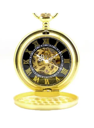 unisex Analog Roman Number Pendant Pocket Watch PW-JX-101 