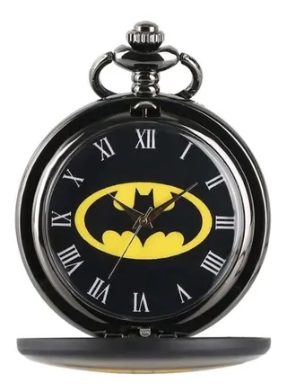 unisex Retro Batman Alloy Analog Pocket Watch WD129.x3 