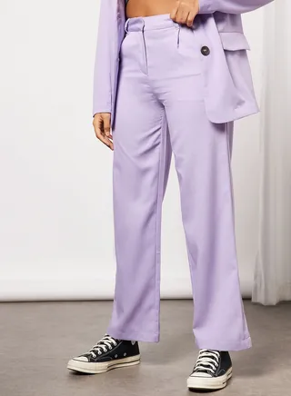 Straight Leg Trousers